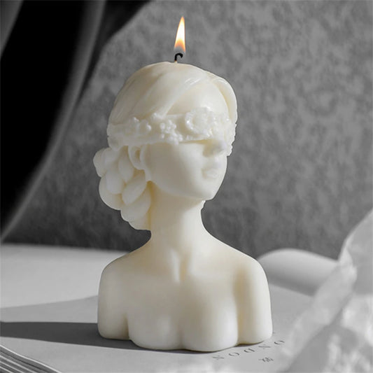 Statue Serenity Candle